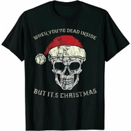 Santa Claus Skull, Christmas Premium Gift Idea Tee T-Shirt Vintage Men Gift Tee