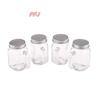 PFJ 1Pc 40ml Jam Honey Jar Portable Leakproof Coffee Milk Juice Bottle With Lid Home Party Bar Vodka