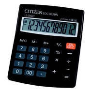 KALKULATOR CITIZEN SDC 812 BN ORIGINAL - KALKULATOR CITIZEN ORIGINAL -