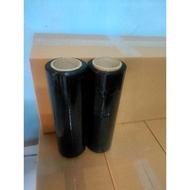 HITAM Plastic wrapping BLACK STRETCH FILM BLACK 20CM X 200M Plastic WRAP