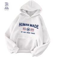ÁO HOODIE IN HUMAN MADE FORM NAM NỮ NHIỀU MÀU ĐỦ SIZE