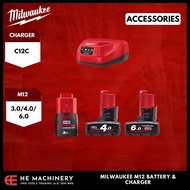 Milwaukee M12/M18 Battery & Charger