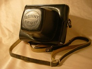 EVEREADY 真皮皮套，適用於 Zenit-E, Zenit-ET 相機，搭配 Helios-44, Mir-1B 鏡頭，KMZ 製造