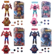 Coolest Watch  21 Projection Toy Watch Digital Avengers Mickey Ultraman