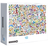 New Pikachu Pokemon 300/500/1000 Pcs Jigsaw Puzzle Adult Puzzle Creative Gift Super Difficult Small 