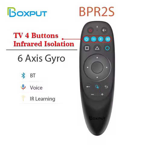 G10S BPR1S Plus BPR2S PLUS Air Mouse Voice Remote Control BT5.0 2.4G Wireless Gyroscope IR Learning 