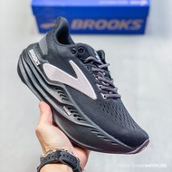 BROOKS Glycerin max kasut larian penyerap hentakan kasut sukan tapak tebal kasut maraton uniseks