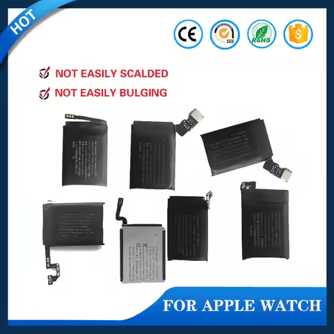 New Replacement Battery For Apple Watch Series SE 7 6 5 4 3 2 1 Bateria For IWatch S1 S2 S3 LTE S4 S