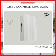 Wired Doorbell AC Door Bell 240V Wiring Loceng Ding Dong Sound "Ding Dong"