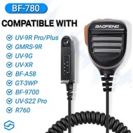BAOFENG IP54 Rainproof Shoulder Speaker Mic UV-9R Plus UV-9R PRO UV-9G UV-XR GT-3WP BF-A58 BF-9700 R