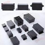 ZHAOX DIY Housing Instrument Electronic Project Box, Three Layers Black Electric Supplies,  Waterpro