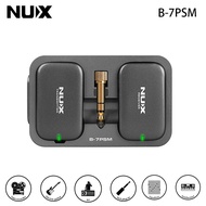 NUX B-7PSM 5.8 GHz Wireless in-Ear Monitor System, Stereo IEM,Charging Case Included, Stereo Audio t