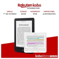 Rakuten Kobo Libra 2/ Colour eReader eBook Glare Free Touchscreen Waterproof WiFi (7\