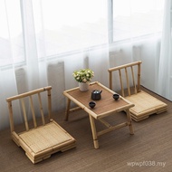 Bay Window Household B & B Zen W6 Tatami Japanese Style Balcony Tea Table Chair Simple Table Small C