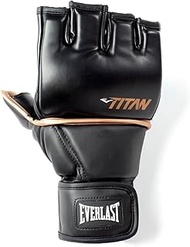 Everlast Titan Grappling Gloves - Color Black, Size L/XL - Ideal for Grappling, MMA, and Training