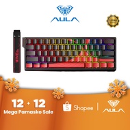 AULA WIN68/60HE Magnetic Keyboard Gaming Wired RGB Hot-swap 8kHz low latency Mechanical Keyboar