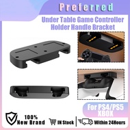 GSE Playstation 4/5, Xbox Series, Nintendo Switch, Nvidia Shield Controller Underside Mount Wall Mount Playstation 4 Sony Ps4 Controller Mount Playstation 4 Under Table Mount