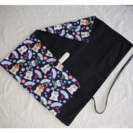 6 Pocket Japanese Chef's Knife Roll Bag Canvas Knife Storage Carry Case Carry Wallet