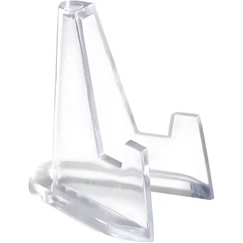 10PCS Transparent Acrylic Coin Display Stand Commemorative Coin Mini Stand Badge Display Stand Arran