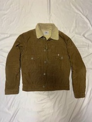 Edwin boa corduroy jacket 牛仔 羊毛外套 牛仔褸  順豐到付