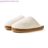UTUNE Women's Indoor Cotton Slippers Non-slip Warm Cute Furry Slippers