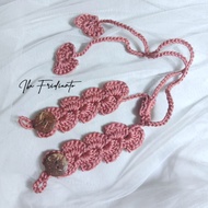 Fan Knitting Mask Strap