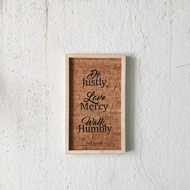 Wall Decor l MDF Decor l Wall Art l Inspirational Quotes l Home Office Decoration l Elim Art l 6FDZ1