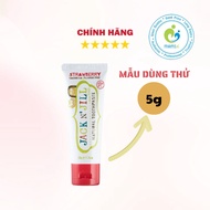 [5G TRIAL SAMPLE] JACK N' JILL Toothpaste 6M+, 5g Swallow