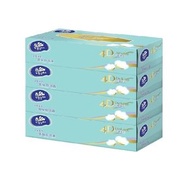 維達 - (1條共4盒) (爽身粉淡香) 維達4D立體壓花棉柔4層盒裝紙巾 (4盒) x 1條