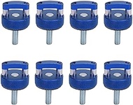 PerGar Hard Top Quick Removal Fastener Thumb Screw, Thumb Screw Steel Billet Aluminum M8 1.25 Thread