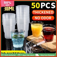 30ml 50pcs Plastic Shot Glasses cups Disposable Cups Wedding Party Dessert Cups Drinking Thick