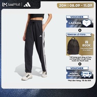 adidas Lifestyle Essentials 3-Stripes Open Hem French Terry Pants Women Black JW7182