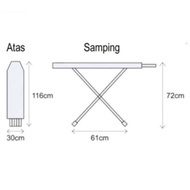 Folding Standing Ironing Table Ironing Table/ 23
