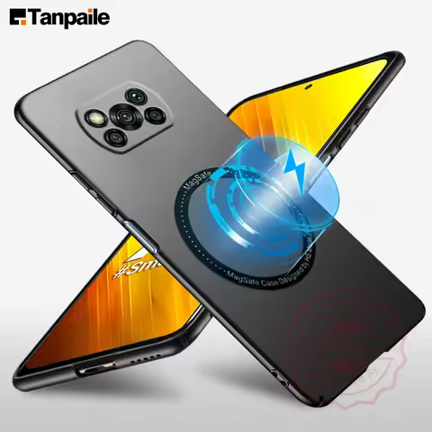 Tanpaile Ultra thin Magnetic Hard Case For Xiaomi Poco X3 GT Pro NFC X4 Pro GT 12T M4 Pro Redmi Note