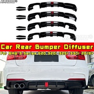 For BMW 3 Series F30 MT Rear Bumper Diffuser Lip Apron Rear Bumper Spoiler for BMW 3 Series F30 MT 2
