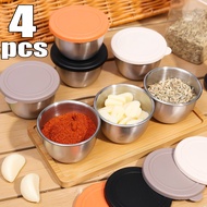 [3-5 Days Arrive] 1/2/4Pcs Kitchen Dipping Dish | 304 Stainless Steel Sauce Cup 75ml Food Safe, Corr