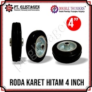 4" Rubber Wheels Trolly Trolley Trolley Wheel Wheels Only Wheels Only Wheels Without House 4 inch 10