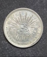 Republica  Mexicana 1898 墨西哥銀幣