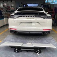 帕拉梅拉panamera971原廠turbo三段式尾翼電動摺疊尾翼升級