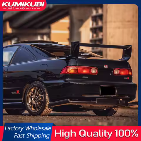 Fits 1994-2001 Honda Acura Integra DC2 Mugen Style Rear Trunk Spoiler Painted FRP or Real Carbon Fib