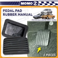 Car Proton Saga Iswara Wira Satria Getah Pedal Brake Clutch Pedal Pad Rubber Manual