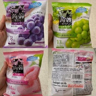 Purunto Konjac Pouch Grape ‘ Muscat , Peach Jelly ( Orihiro Brand ) 120 G. ขนมเยลลี่ เพ็กทิน ผสมบุก 