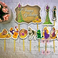PRINCESS RAPUNZEL TANGLED Children's Birthday Cake Decoration Cake Topper