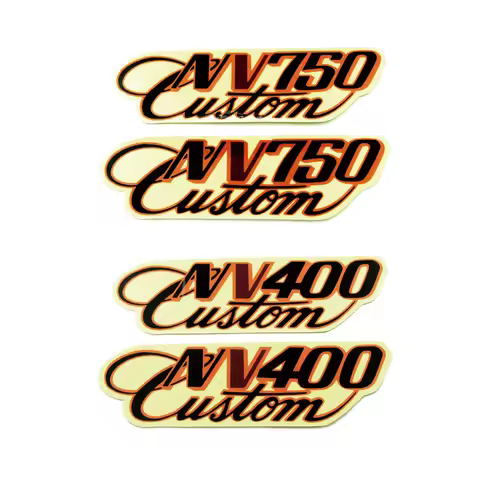 Motorcycle Fuel Gas Tank Emblem Badge Decals Full Fairing Ornamental Transparent Sticker For Honda N