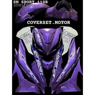 COVERSET SM SPORT 110R NEW DESIGN BODY COVER SM SPORT 110 R IRON MAN