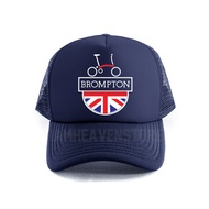 Topi Brompton Trucker Jaring Cycling Cap Sepeda Lipat TERBARU 2021 PREMIUM
