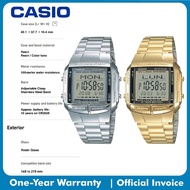 Casio DB-360 Unisex Data Bank 10 Years Battery Digital Steel Watch DB-360 DB-360-1ASDF, DB-360G-9ASD