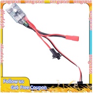 【D&F】10A ESC Brushed Speed Controller for 1/12 1/16 1/18 1/24 1/28 RC Car Crawler  C24 B16 B24 B36 K