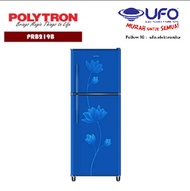 POLYTRON PRB219R/B KULKAS 2 PINTU MERAH dan BIRU - SURABAYA
