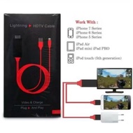 HDTV Lightning Cable 2M - H-2 Lightning To HDMI Digital TV AV LCD Cable iphone
